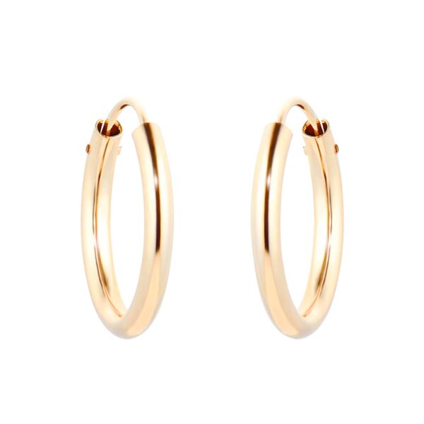 Zümrüt Taşlı Altın Küpe